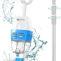 （2024 Upgraded Handheld Pool Vacuum with Telescopic Pole,Hot Tub Vacuum Spa Vacuum with 60 Mins Runtime,Cordless Pool Vacuum Deep Cleaning for Small Inground & Above Ground Pools, Hot Tubs, Spas-picture-24