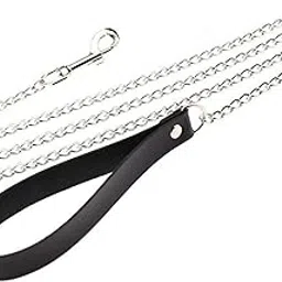 fuludis Women Girls Collar Necklaces PU Leather Punk Gothic Collar Leash Neck Cosplay Choker Necklace Adjustable-picture-29