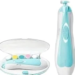 Baby Electric Nail Trimmer for Baby Nail Cutter for New Born Baby with 6 Grinding Heads Automatic Set Safe Nail Trimmer Kit for Kids Toddler Toes and FingernailsNIL Exporttanza-P4141-image-32