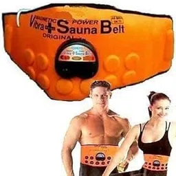 VACULACE Sauna Belt Body Slimmer 3 in 1 Vibration Plus Belt Massager Vibration Sauna Slim Belt Fat Burner and Weight Loss, Slimming Belt for Women and Men-picture-19