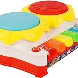 Kriiddaank Mickey Mini Piano Drum Playset - Interactive Electronic Toy, Fun Game for Kids, Birthday's & Gifts | Fun & Educational Toy for Kids | Safe, Engaging & Interactive Play-picture-36