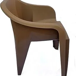 NILKAMAL EEEZY Chair in RDB Colour (Ratan Dark Beige) (4 Pieces)-picture-49