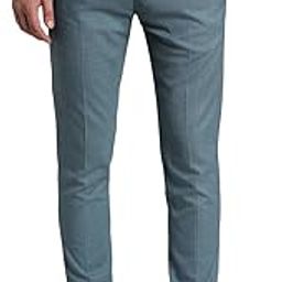 peter england Men's Slim Fit Mid Rise Pants-picture-11