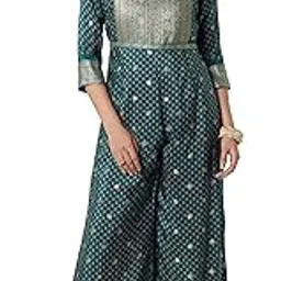 biba Rayon Women Viscose Straight Dress Ankle Length-picture-33