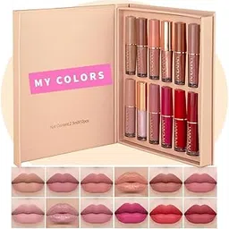 My Colors 6 Pcs Lip Oil Light Lipgloss Set, Moisturizing Hydrating Lip Glow Oil Lip Gloss Kit High Shine Lip Plumping Glass Finish Lip Gloss Liquid Lipstick for Women (SET - A)-image-53