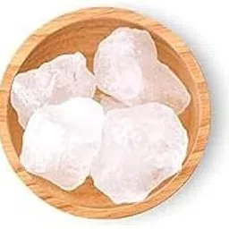 ECOVEDICA 100% Organic Alum Stone(400gm), Fitkari Stone, Phitkari, White Crystak Stones | Fitkari For All Skin Types.-picture-32