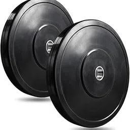 Fire fitness Rubber weight plate 5KGX2 set for home gym | 30M-M Center hole for barbell adjustabling | Pure rubber gym weight plate-picture-11