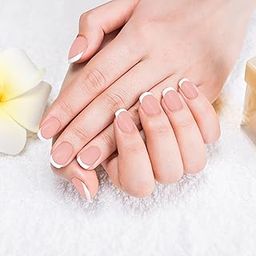 RENEE French Stick On Nails - FTN 01-24 Reusable Artificial Fake Nail Set- Lightweight & Long Lasting- Easy To Use- Quick Fix For Festivals & Special Occasions-picture-37