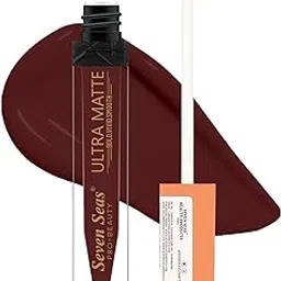 Seven Seas Ultra Smooth Matte Liquid Lipstick Smooth Lip Color, Weightless Finish | Long Lasting Matte Liquid Lipstick for Women (Rose Bud Cherry) image 1