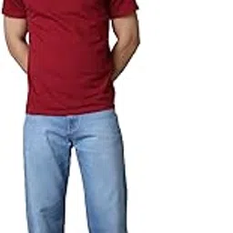 threzo Men Baggy Fit Jeans | High Rise Relaxed Fit Denim Pants for Casual Outings & Daily Comfort-picture-14