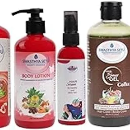 Swasthya Setu Festival Corporate Wellness Combo | Buy 2 Sets at 1 Set Price | Herbal Skin & Body Care Gift Pack | Face Wash, Lotion, Shower Gel & More-picture-22