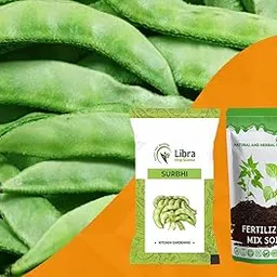 Kitchen Garden Seeds | Dolichos Bean | Home | Farming | Vegetable | Hybrid | Planting | Terrace | Balcony | Eating | Hyacinth Bean | Lablab Purpureus | Egyptian Bean | Valor - 25 Gram : 180 Seed-picture-33