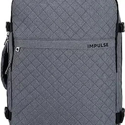impulse Vissionvault 30L Unisex Water Resistant Travel Laptop Backpack with USB Charging Port/Office Bag/School Bag/College Bag/Business Bag Fits Up to 16 Inch Laptop with 1 Year Warranty (Black) image 1