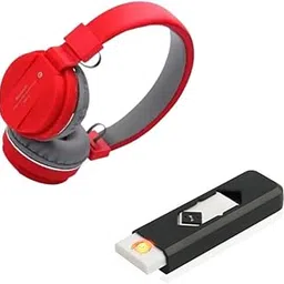 Combo Pack of 2 Items - Comfortable On-Ear Bluetooth Wireless Headphone, USB Electronic Cigarette Lighter (1 Year Warranty)-picture-25