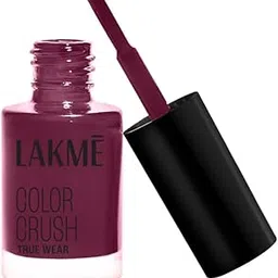 LAKMÉ True Wear Color Glossy Finish Crush Nail Polish, Long Lasting & Vibrant Nail Paint, 16, 6Ml-image-54