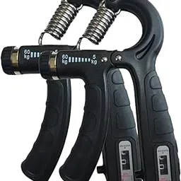 XYNO Hand Grip Strength Trainer 2 Pack with Counter | Adjustable Resistance 10-130 lbs | Forearm, Wrist & Finger Exerciser for Muscle Building, Rehab & Strength Training-image-82