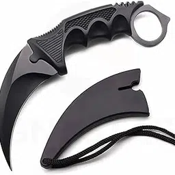 Multipurpose Stainless Steel Utility Knife with Protective Sheath | Sharp Blade, Anti-Slip Ergonomic Grip | Portable & Lightweight Tool for Kitchen, Home, Outdoor, Camping & Everyday Tasks-picture-12