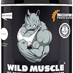 DREXSPORT Wild Muscle Whey Protein Powder - Organic Grass-Fed Isolate Blend with Creatine and Amino - Premium, All-Natural, and Chemical-Free (Chocolate 800g Net, 1kg Pack)-image-26