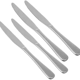 4 pics Butter Knife Stainless Steel Dinner Knife Cutlery Set for Cheese Bread Discover Timeless Elegance with Our Premium Stainless Steel Dinner Knives. Perfect for Any Occasion, Combining Sleek Design with Superior Performance."-picture-51