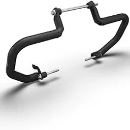 Royal Enfield KXA00202 Black Compact Engine Guards for Super Meteor 650 and Shotgun 650 image 1