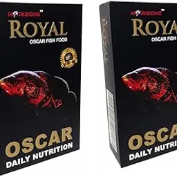 Horizone Royal Oscar Fish Food, Premium Daily Nutrition Formula, 100g Pack, Natural Flavor with Color Enhancement, High Protein Fish Meal-picture-23