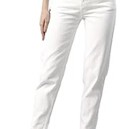 adbucks Women's Mom Fit High Rise Jeans image 1