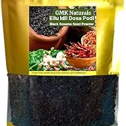 Ellu podi - 250g Black sesame seed powder - South Indian Idli and Dosa Chutney Powder Mix | Homemade Sesame idly powder without any additives 100% Natural | Ellu idli podi powder-picture-25