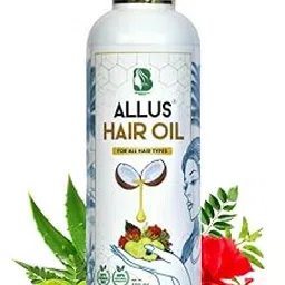 Allu's Hair Oil ALLUS Hair Oil | For Unisex & Children | Control Hair Fall & Dandruff - 200ML-picture-20