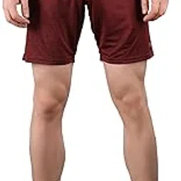 force nxt Syrah Mel Shorts for Men Pack of 1| Active Wear Shorts for Men | Men's Stretchable Shorts with Zipper Pockets | Anti-Odour, Regular fit, Men’s Boxer Shorts-picture-52