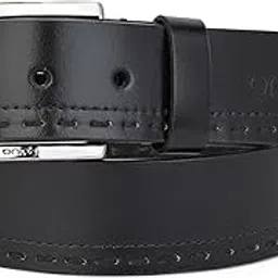 by Virat Kohli Premium Leather Smart Casauls Belt for Men | Secure Closure | Long-Lasting Quality | Built to Impress | 3-3.5 MM Thick | 1.5 Inches Width-image-49