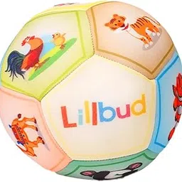 LiLLBUD Soft Toy for Babies – Animal Print Plush Ball for Infants 6+ Months Old, Scuba Fabric, Non-Toxic, Promotes Motor & Emotional Skills, Ideal Baby Gift-picture-41