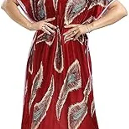 Women’s Satin Night Dress | Floral Printed Satin Fabric Long Nighty | Soft Sleepwear for Women (Motif Pattern Nighty)-image-16