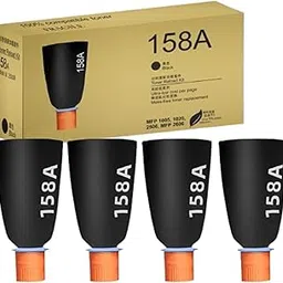ANG 158A Toner Cartridge – Compatible with HP Laserjet Tank Printers 1005w, 1020w, MFP 2606sdw, 1020, 1005, 2605sdw, 1604w, 1602, 2602, 2603, 2604, 2606 Series (Black, Pack of 4)-picture-10