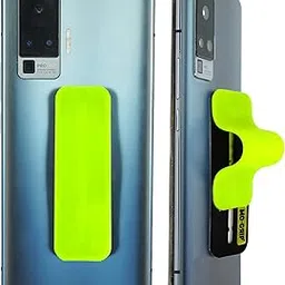 MO-GRIP Finger Grip Selfie Holder & Mobile Stand for iPhones & Android Smartphones - Neon Green-picture-54