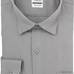 7-days Men's Premium Formal Shirts – Regular Fit, Full Sleeve, 100% Pure Cotton, Self-Design, with Pocket - Stylish Office Shirts for Men-picture-20
