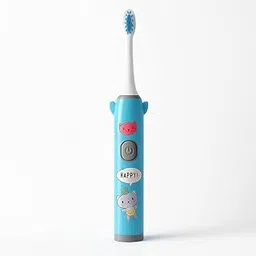 Kids Electric Toothbrush with Cartoon Print | Battery Powered, Extra Soft Bristles | 2 Brush Heads and Toothbrush for Boys & Girls (Multicolor, Pack of 1)-picture-26