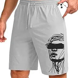 hotfits Stylish Men's Cotton Shorts Ð Multicolored, Lightweight, Breathable, Casual Summer Lounge, Gym, Athletic, Workout, Beach & Travel Shorts for Men-picture-38