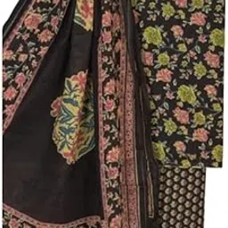 rigdom Hand Block Print Desgine Cotton Unstitched Suit With Mulmul Dupatta (Salwar suit Material All Over Print)-picture-11