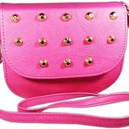 adbeni Stylish Sling Bag For Girls (Pink)-picture-11