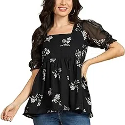 azira Floral Printed Top-picture-36