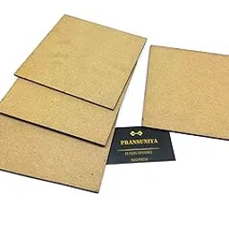 PRANSUNITA 9 inch Wood Square for Crafts, Unfinished Blank MDF Wooden Square Slice Cut-Outs for DIY, Door Hanger, Sign, Painting, Decor- 4mm Thickness - Pack of 4 pcs,-picture-27