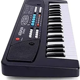ROYAL DEALS Kids 37 Key Piano Keyboard with Recording,Mic & Mobile Charger Battery Operated (Black)-picture-64