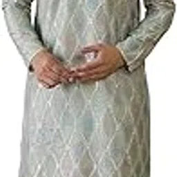 amazon brand - tavasya Men's Silk Blend Geometric Regular Fashion Vest-picture-37