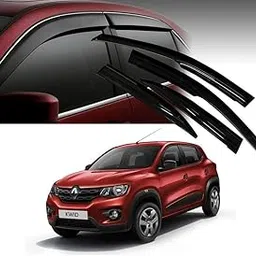 MOTO BEAST Car Rain Wind Door Visor for KWID – Side Window Deflector, Rain Guard – Set of 4 PCS – ABS Plastic, Unbreakable-picture-23