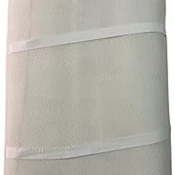 SHREECHALES 5 Meters White Nylon Dyeable Hard Can Can Net Fabric (42 inches Width)-picture-34