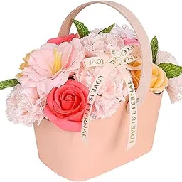MERISHOPP Soap Flower Bouquet Decorative for Birthday Valentine Wife|Home & Garden|Home Dacor|Floral Dacor-image-96