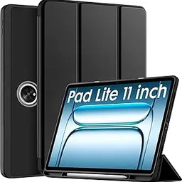 Robustrion Cover for OnePlus Pad Lite 11 inch Cover Case, Flip Cover Case with [Pencil Holder] for OnePlus Pad Lite Tablet Cover 11" - Black-picture-18