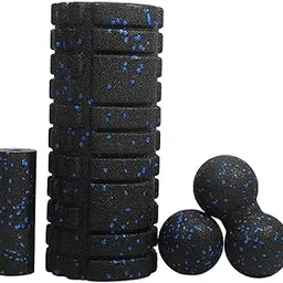 Foam Roller Set Pliable Portable Fitness Equipment for Office Exercise Sport Style A-picture-37