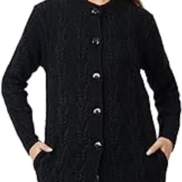 twenty me Winter Wear/Casual Wear/Outdoor Wear/Acrylic Blend/V Neck/Embroidered/Full Sleeve Women's Cardigans (4689)-picture-39