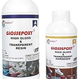 GLOSSEPOXY HIGH GLOSS EPOXY RESIN & HARDENER, 1.6 kg Kit (1.6 KG PACK) (500)-picture-25